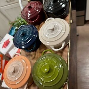 Le Creuset mini Cocette elegant bunch